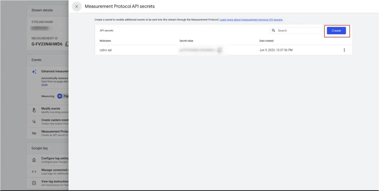 Копіювання серкетного значення в Google Analytics, Unitsoft